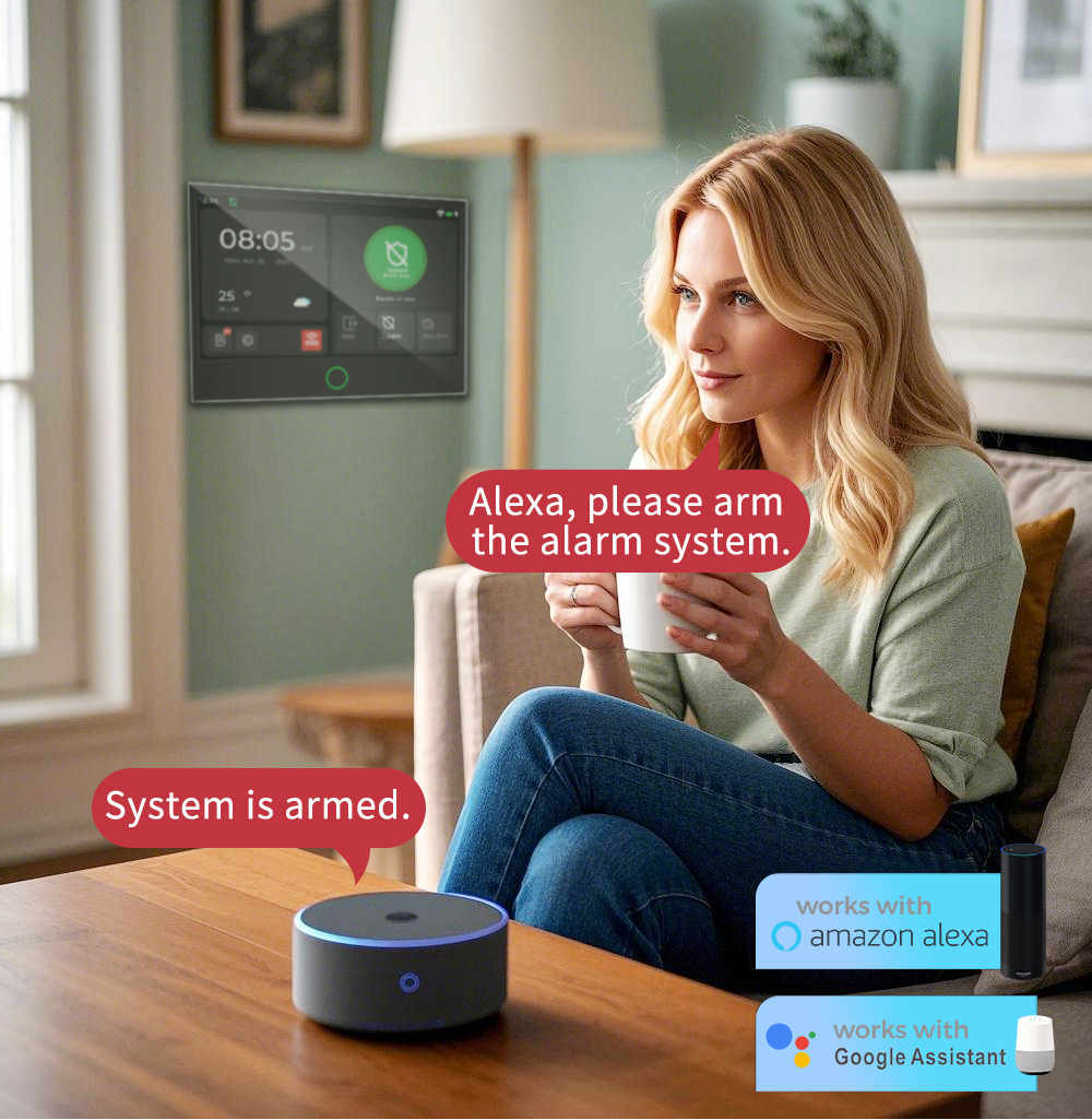 Smart Home Display - Sistem Alarm Rumah Pintar 2026new 2025