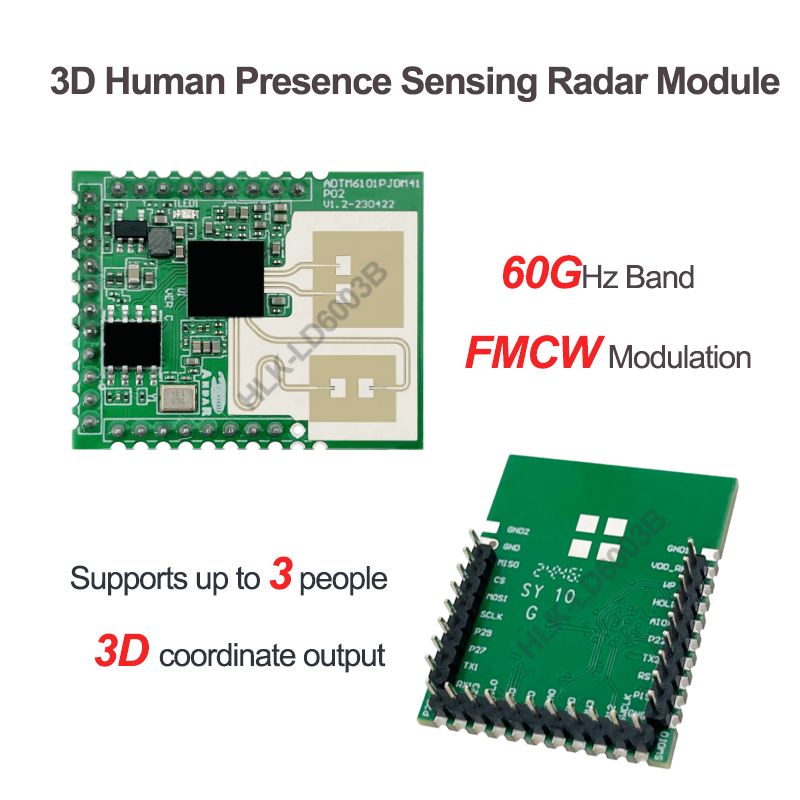 Smart Home With Plc - Modul Radar Deteksi Kehadiran Manusia Multi