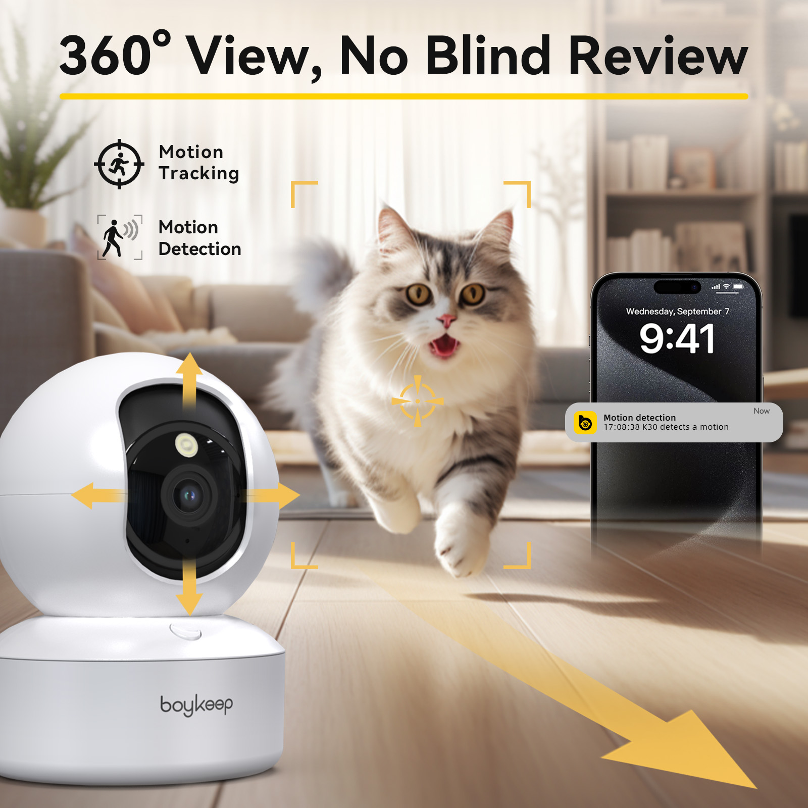 Smart Home Ezviz - Kamera bayi keamanan dalam ruangan anak