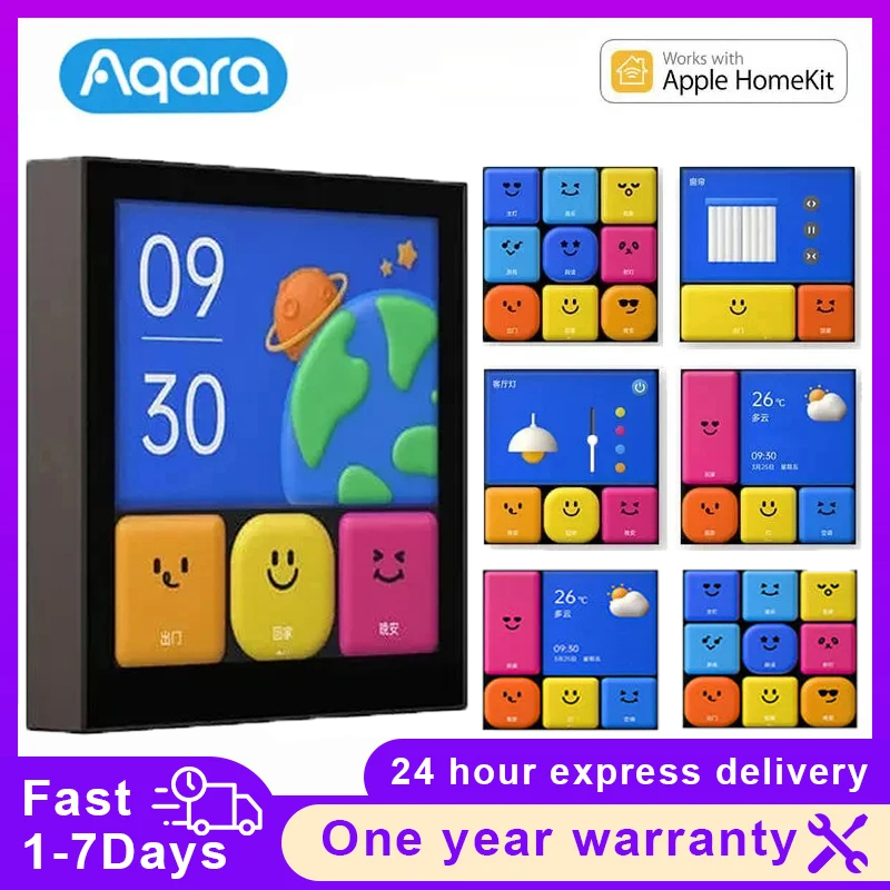 Wifi Led Dimmer - Aqara saklar Pintar S1E, kontrol sentuh