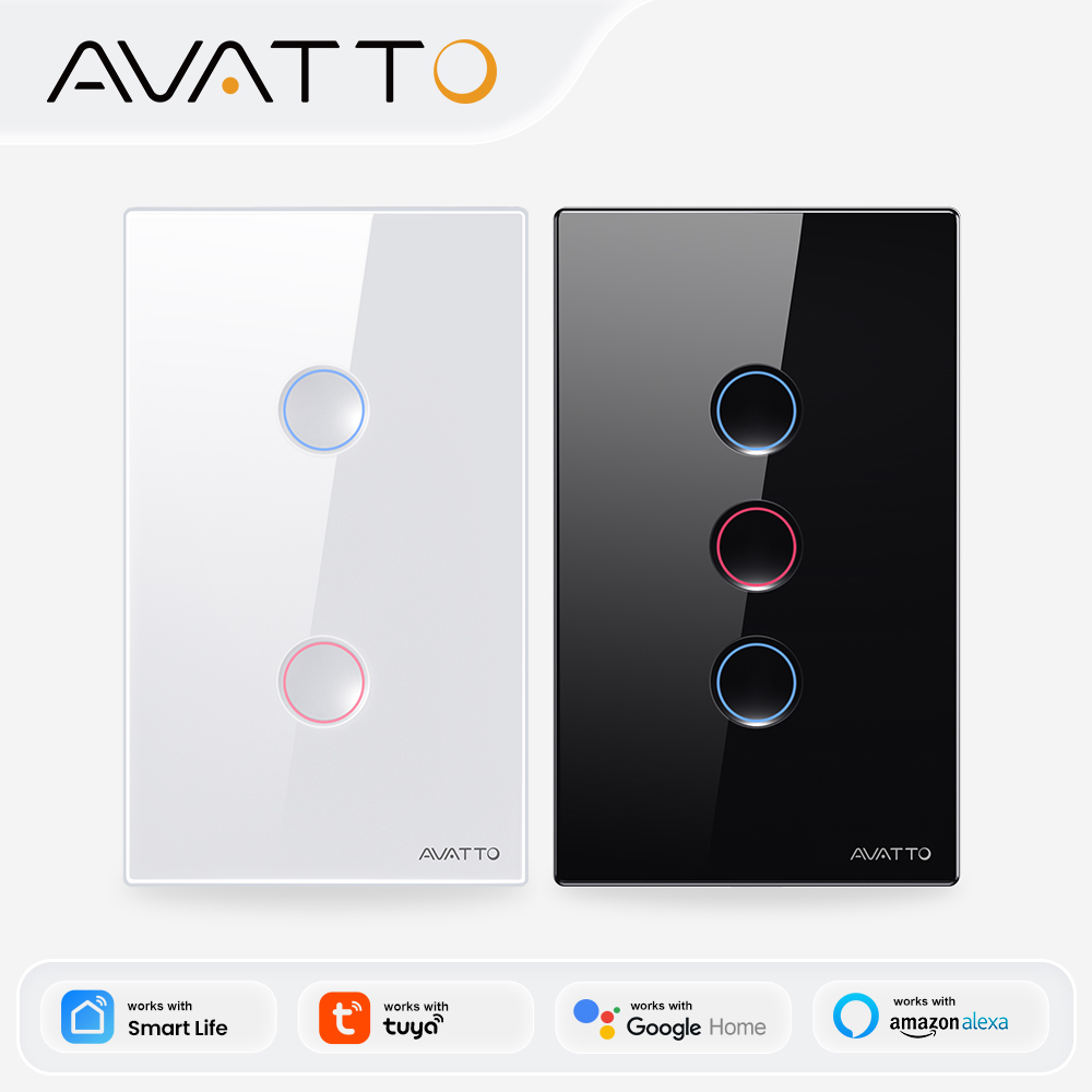 Smart Home Life - AVATTO 1/2/3/4 Gang ZigBee Saklar Lampu