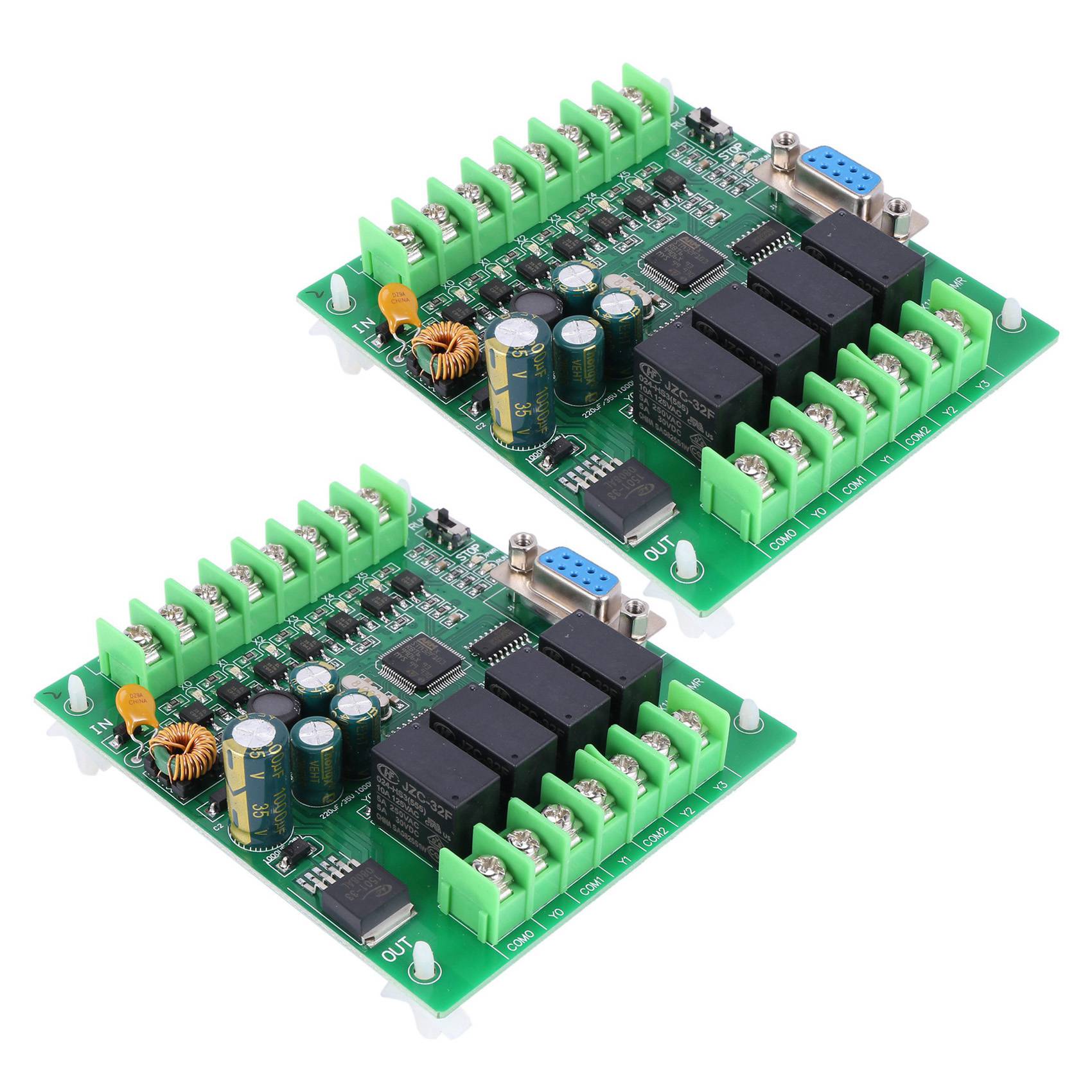 Smart Home With Plc - N36R-2X Plc Fx1n-10Mr Papan Kontrol Industri