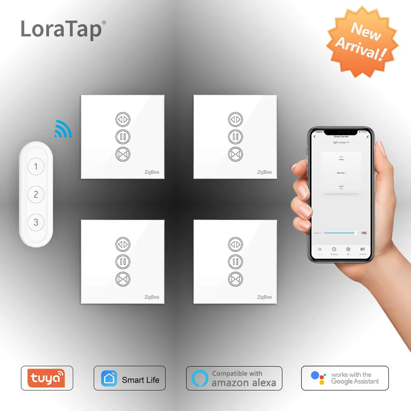 Smart Home Mqtt - Tuya Smart Life ZigBee 3.0 Sakelar
