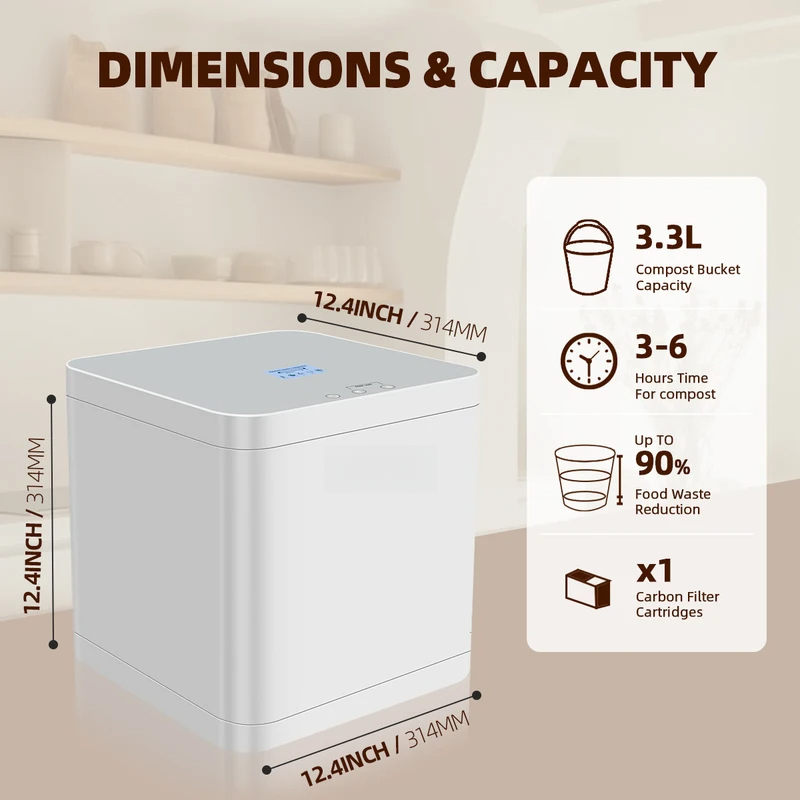Smart Home Market - Komposter Listrik Rumah Pintar untuk Sampah