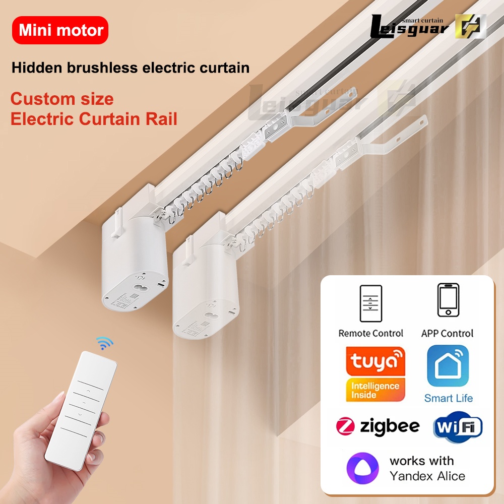 Smart Home Living Room - Sistem Rel Tirai Elektrik Pintar Mini