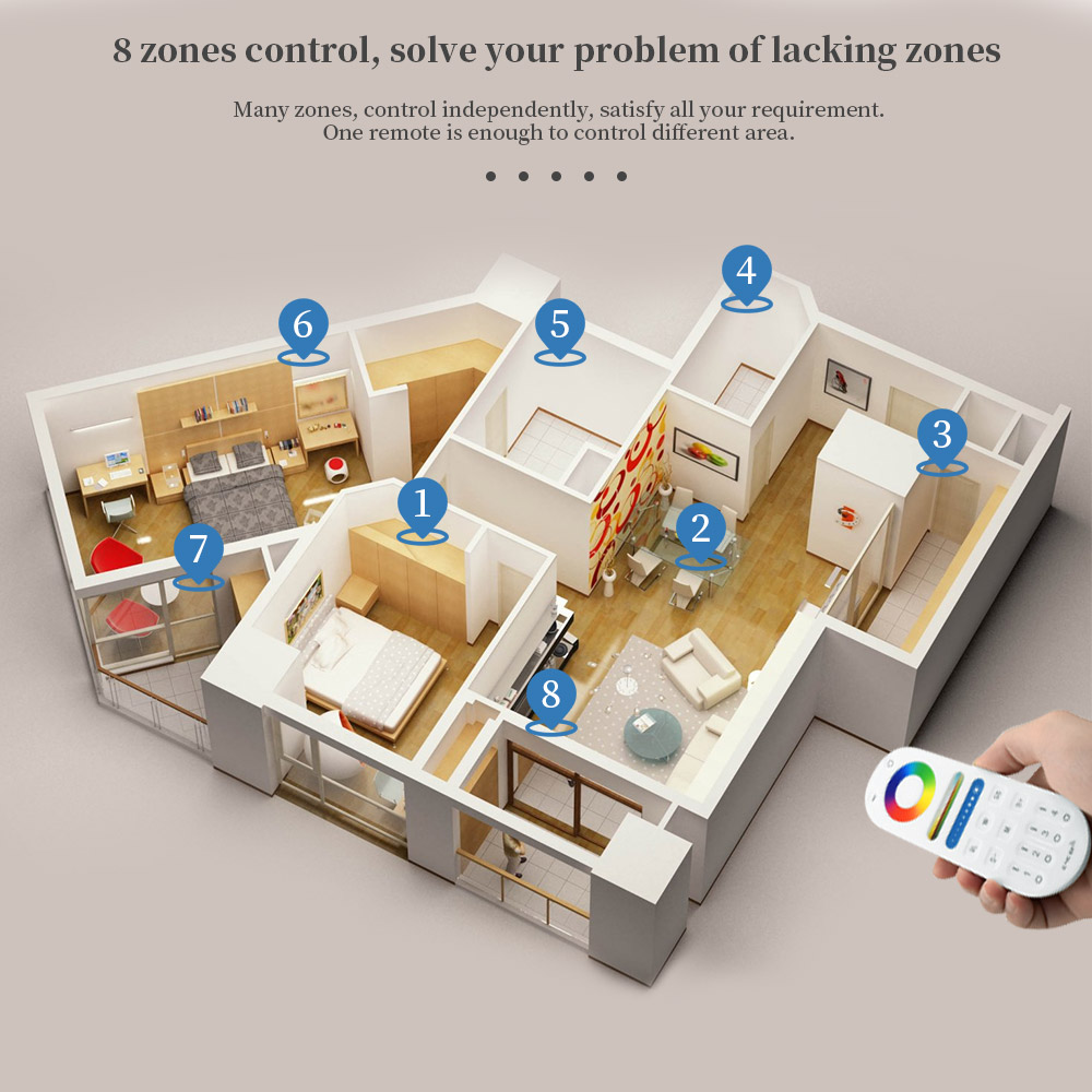 WB5 WiFi Bluetooth 5 In 1 LED  - Wifi Led Dimmer ulasan dan harga