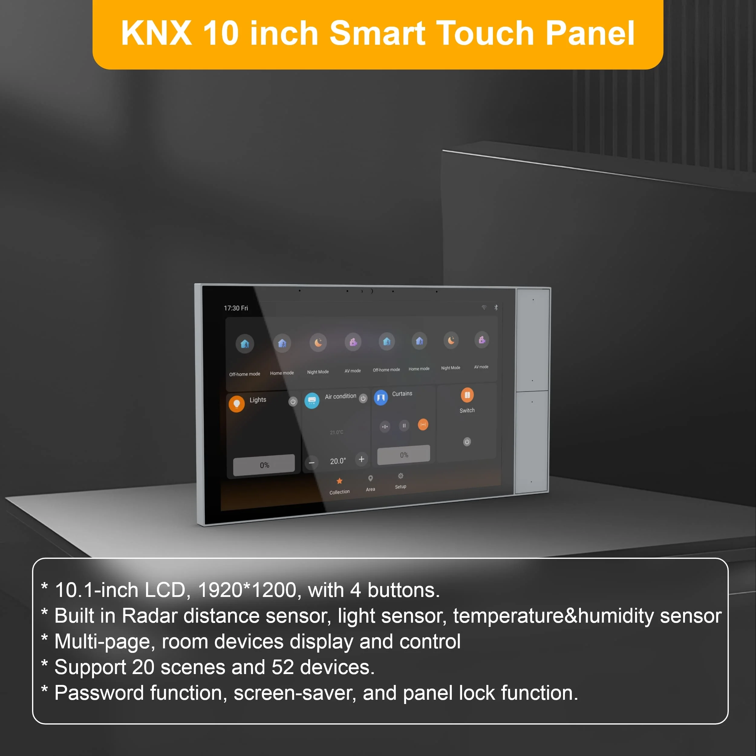 Panel Sentuh Pintar 2026 untuk - Smart Home Knx ulasan dan harga