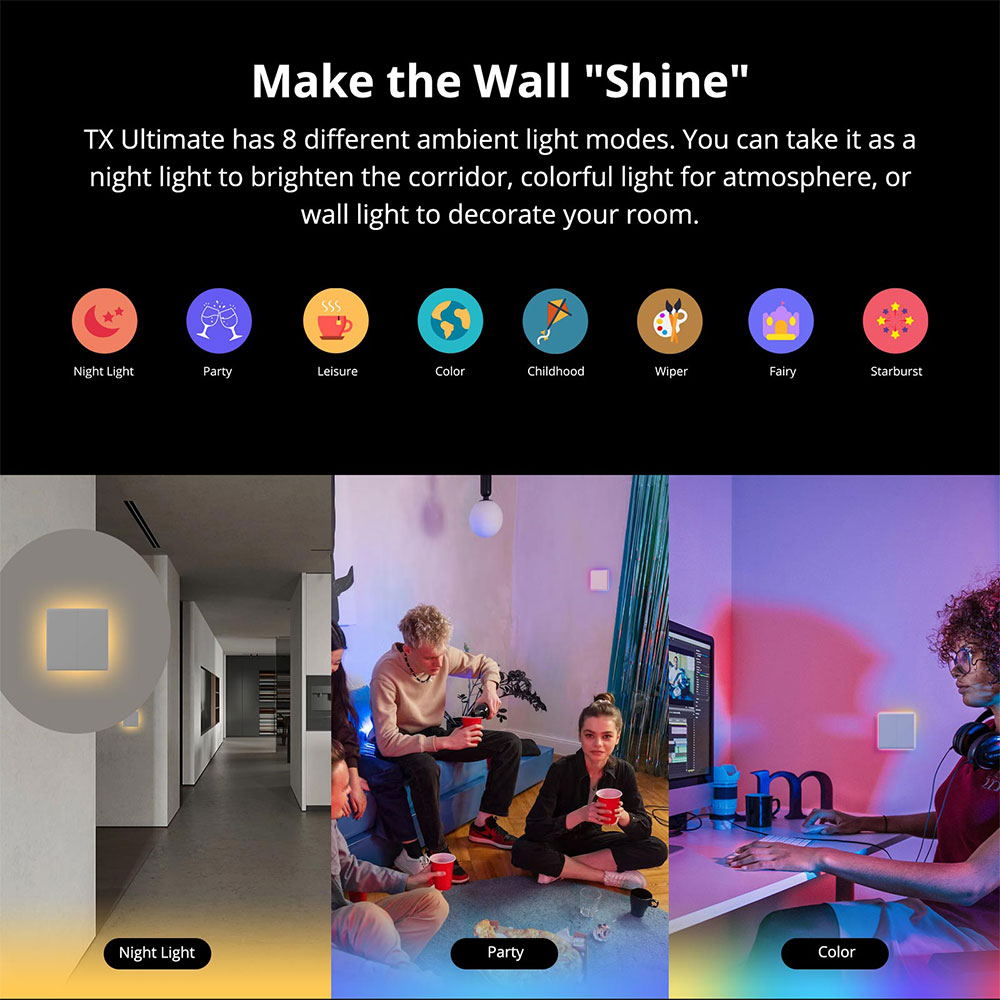 SONOFF TX sakelar dinding WiFi - Wifi Led Dimmer ulasan dan harga