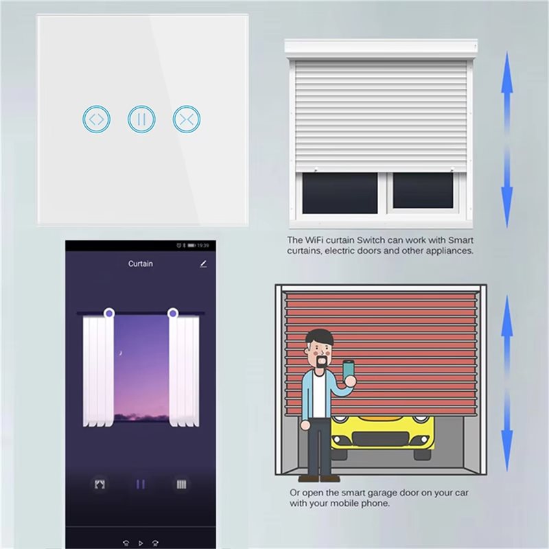 AAAF Tuya Wifi Untuk Saklar Ti - Smart Home Market ulasan dan harga