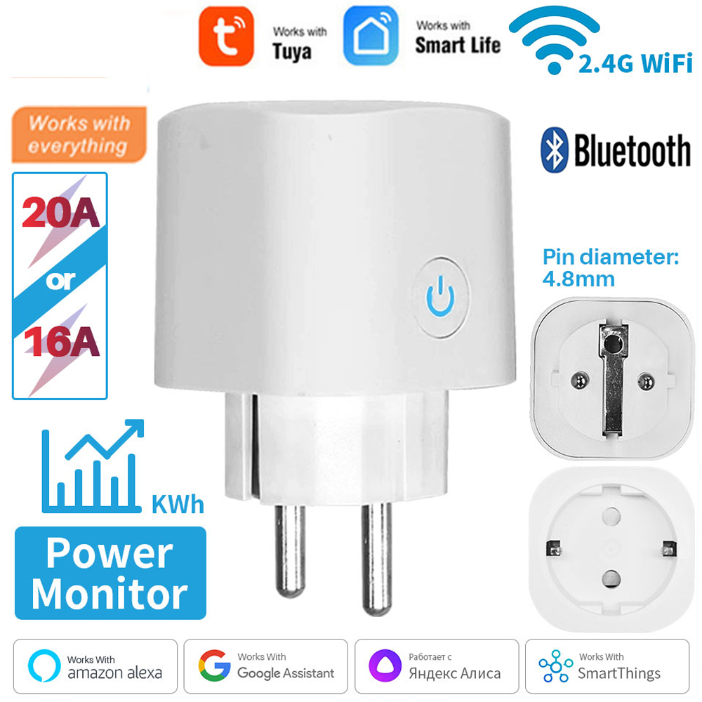 Bekerja Dengan TUYA Smart Plug - Smart Home Living Room ulasan dan harga