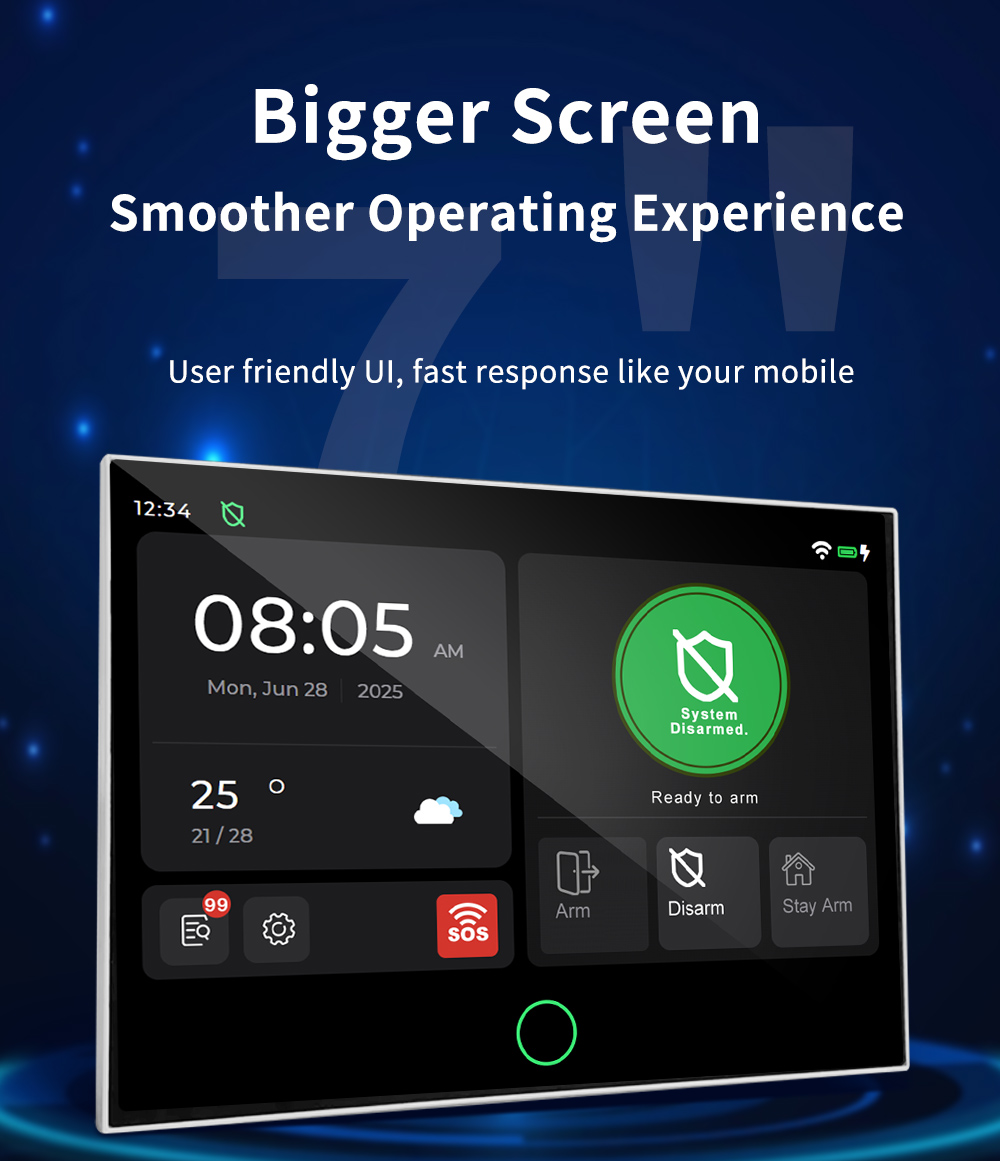 Sistem Alarm Rumah Pintar 2026 - Smart Home Display ulasan dan harga