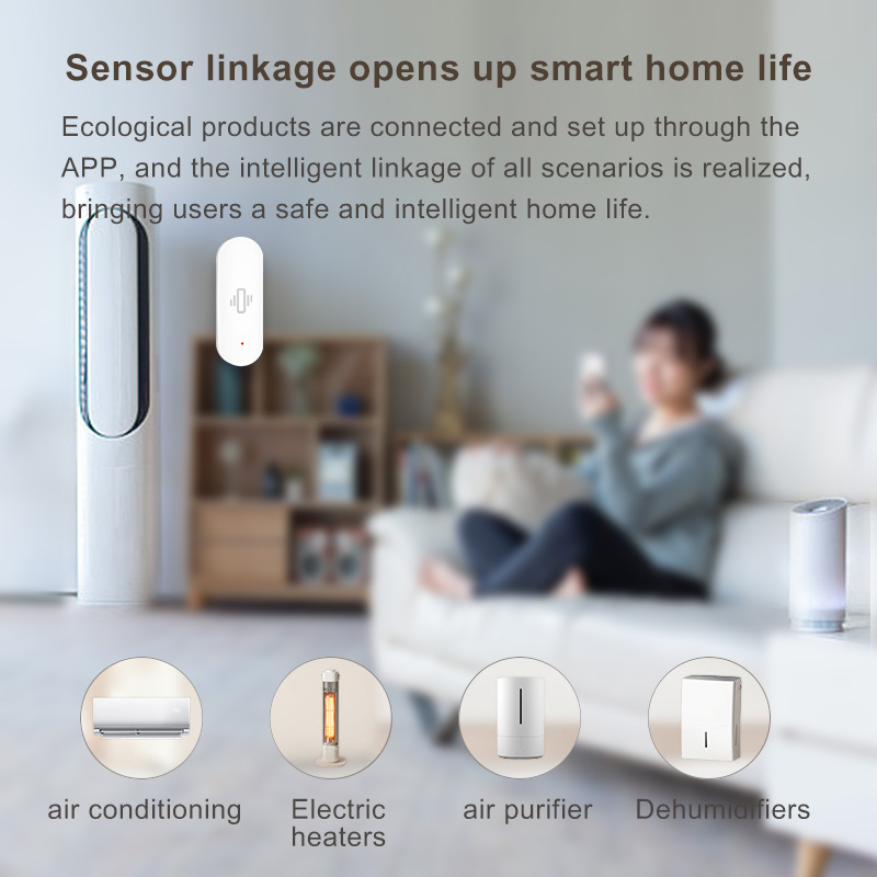 Sensor Getaran WiFi Tuya, Dete - Smart Home Features ulasan dan harga