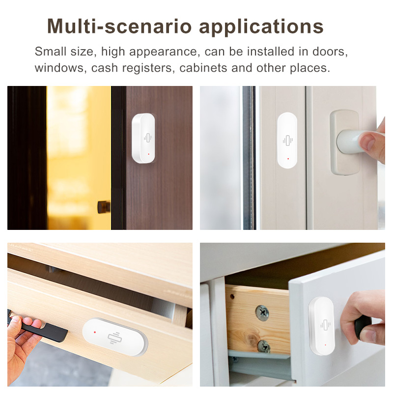 Sensor Getaran WiFi Tuya, Dete - Smart Home Features ulasan dan harga