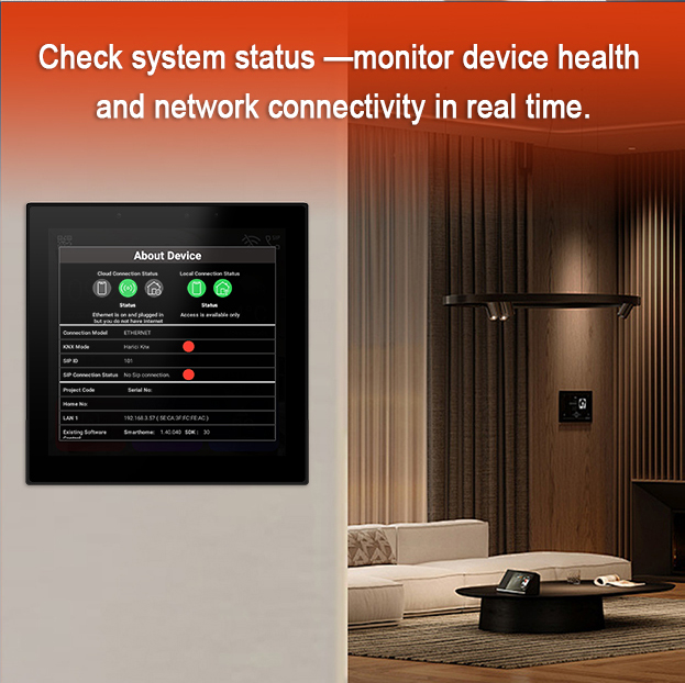 Tablet KNX Sunworld 4 inci den - Smart Home Knx ulasan dan harga
