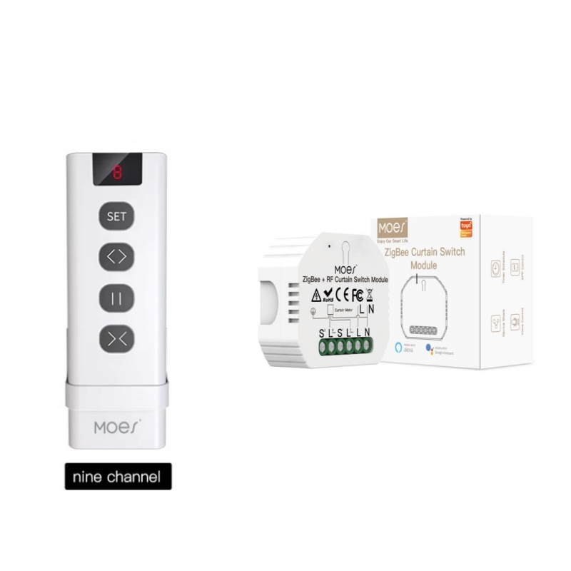MOES ZigBee Modul Sakelar Tira - Curtain Motor ulasan dan harga