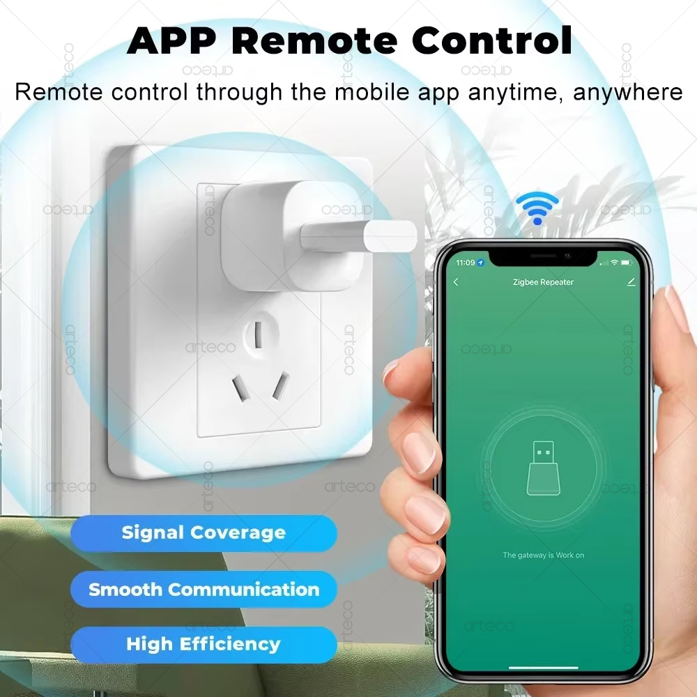 Mini ZigBee 3.0 Penguat Sinyal - Smart Home Mqtt ulasan dan harga