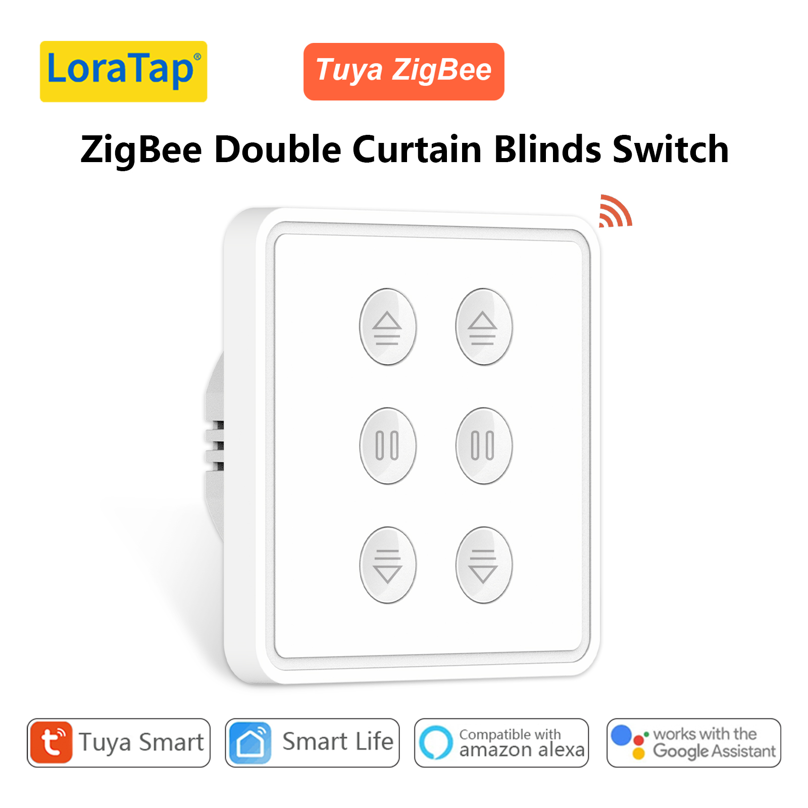 LoraTap Tuya Smart Life ZigBee - Smart Home Blinds ulasan dan harga
