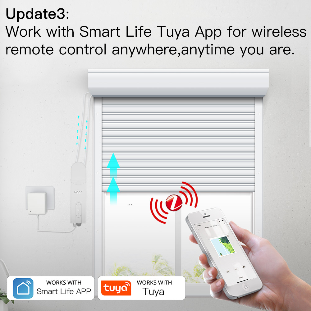 MOES ZigBee Smart DIY Motorize - Smart Home Blinds ulasan dan harga