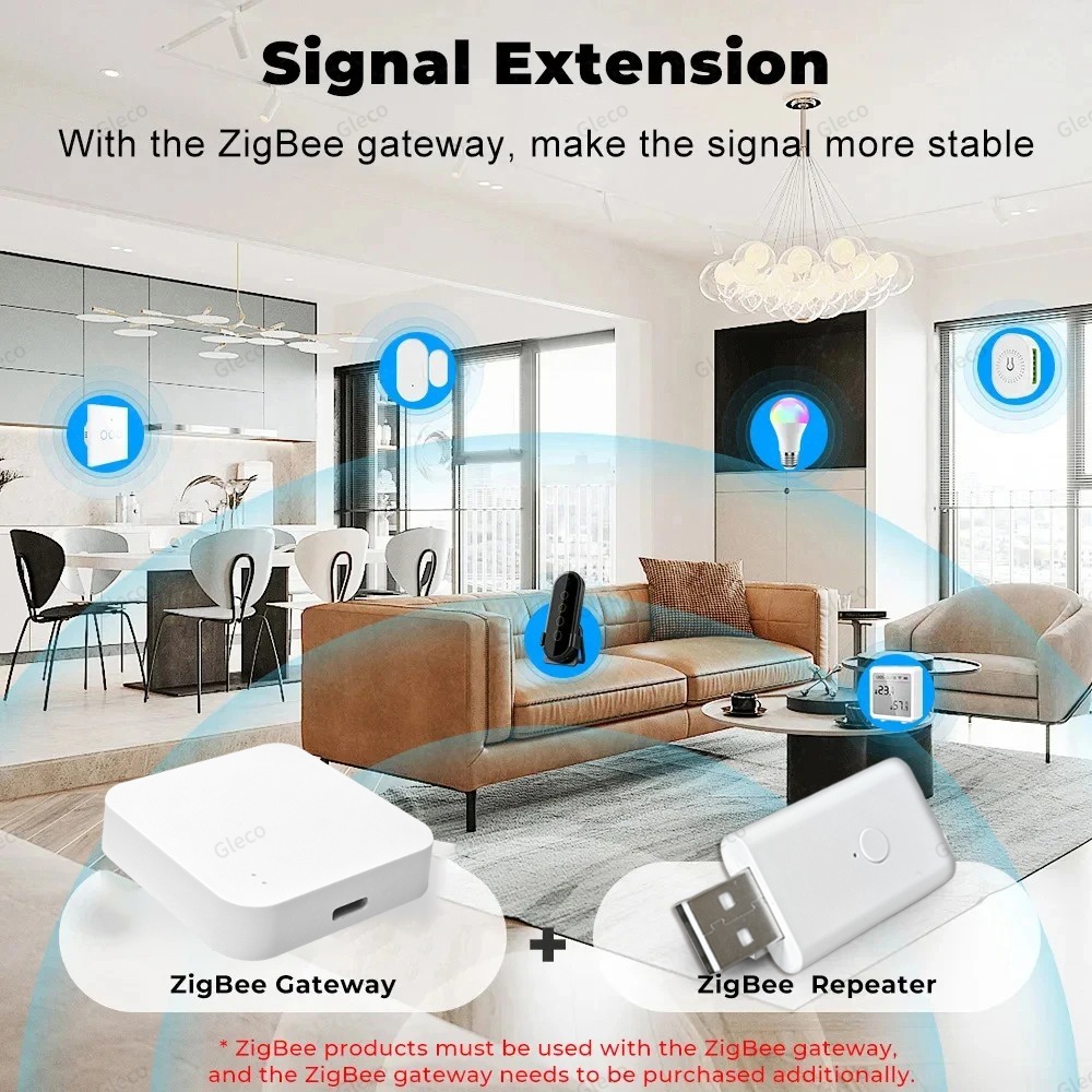 Tuya ZigBee Penguat Sinyal USB - Smart Home Mqtt ulasan dan harga