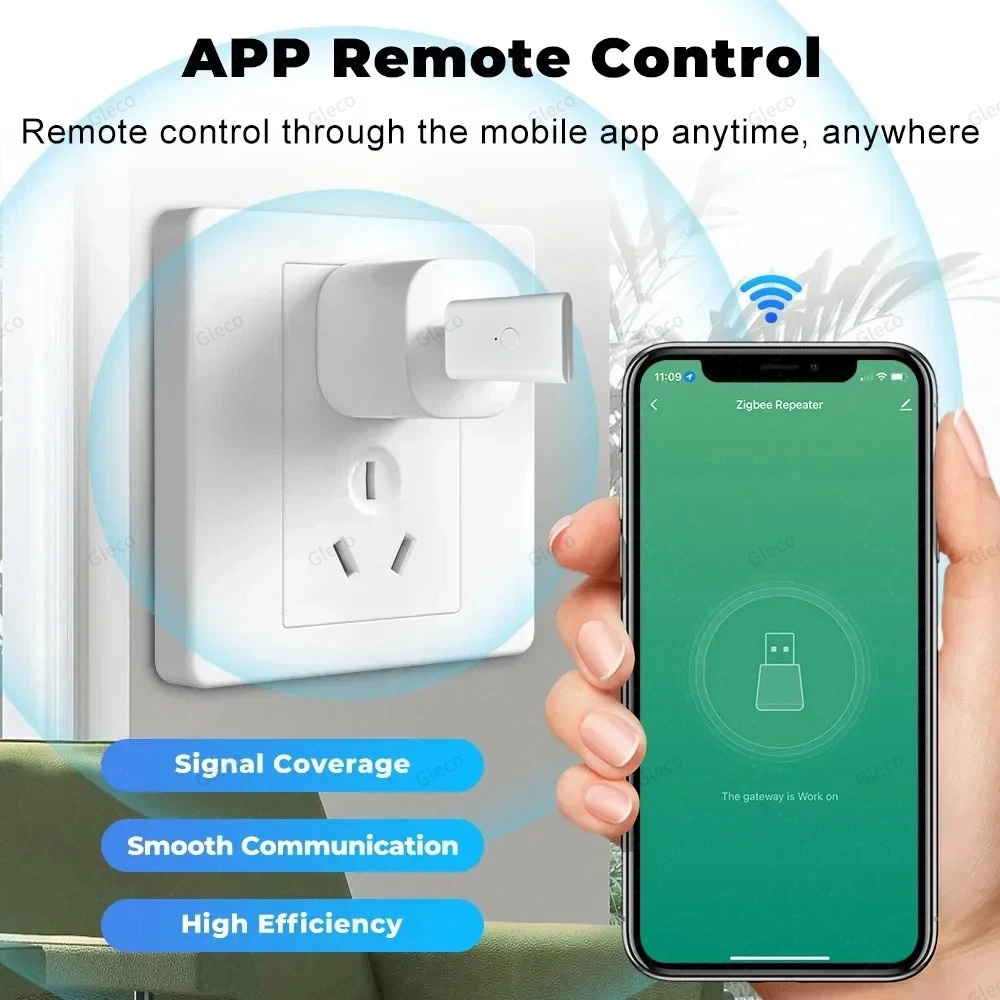 Tuya ZigBee Penguat Sinyal USB - Smart Home Mqtt ulasan dan harga