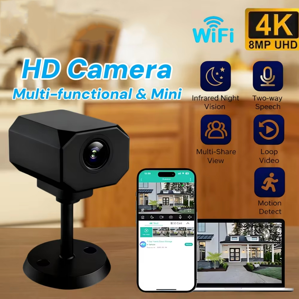 Kamera Keamanan WiFi 4K HD unt - Smart Home Life ulasan dan harga