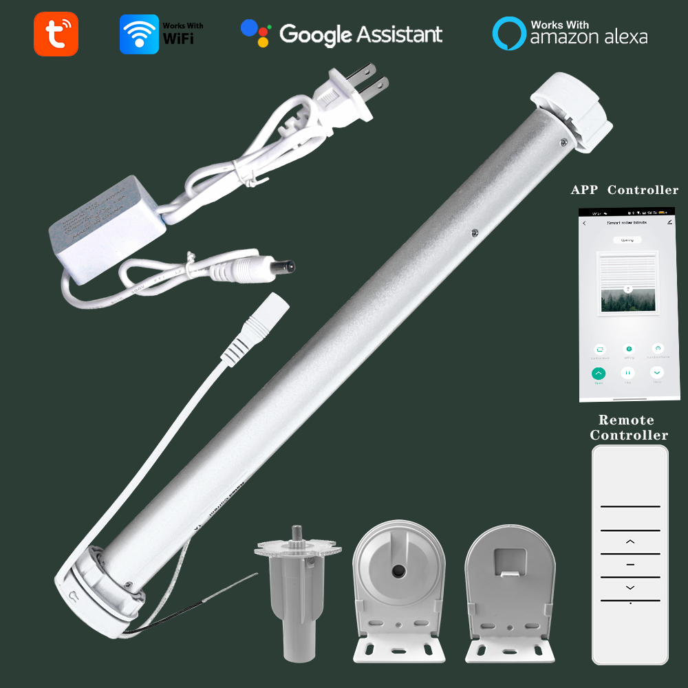 Tuya WiFi Mini Motorized Rolle - Smart Home Blinds ulasan dan harga