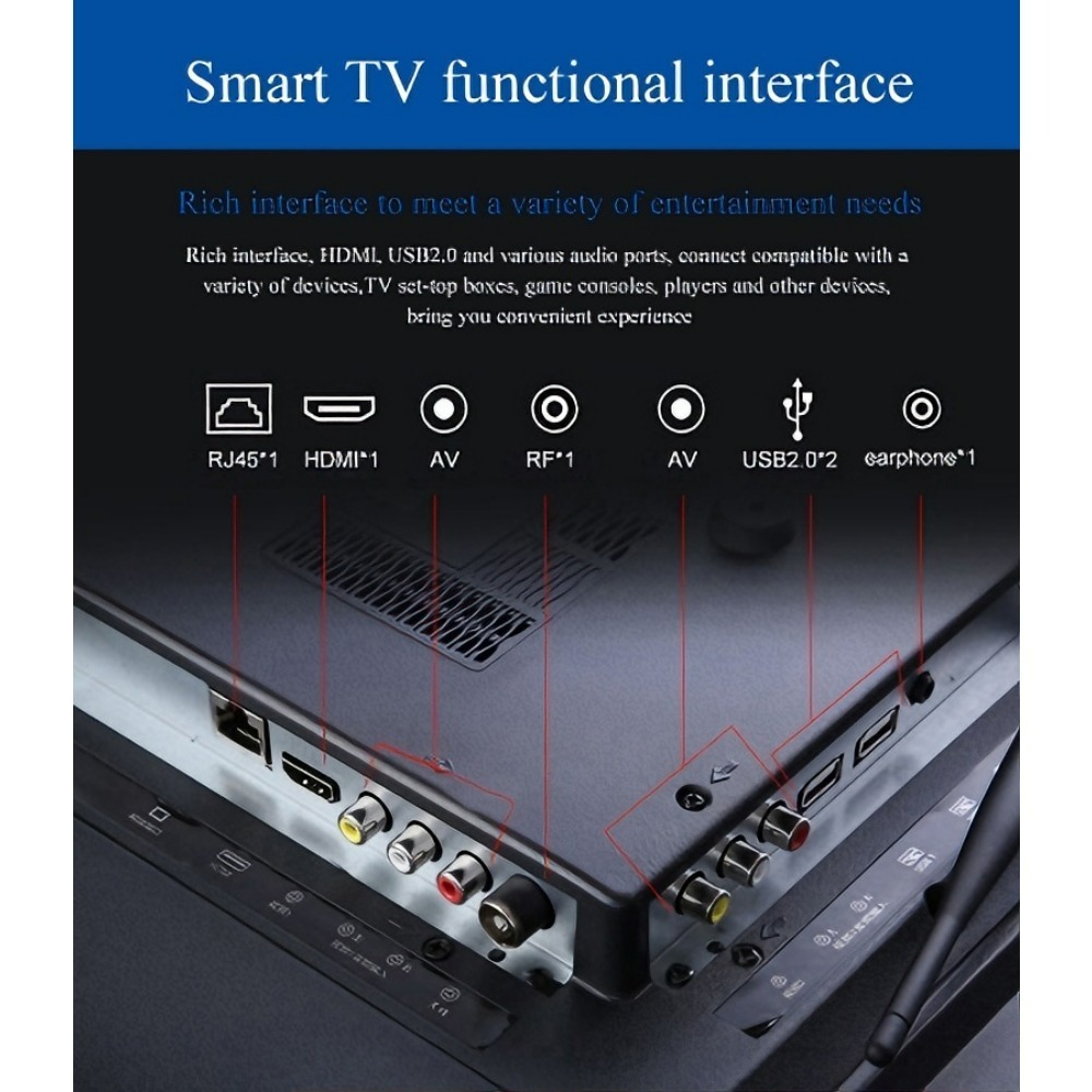 TV Android Smart 32 43 Inch 4K - Smart Home Market ulasan dan harga