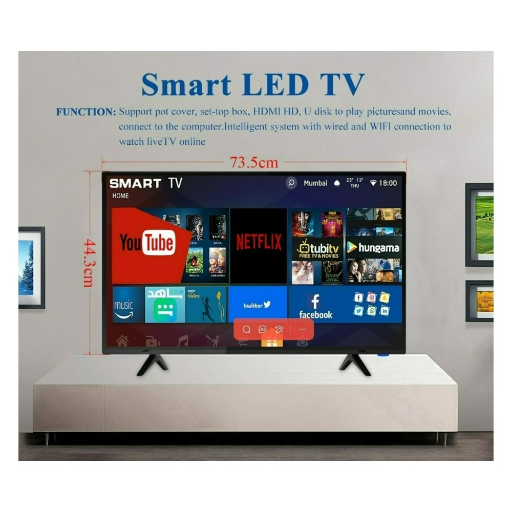 TV Android Smart 32 43 Inch 4K - Smart Home Market ulasan dan harga