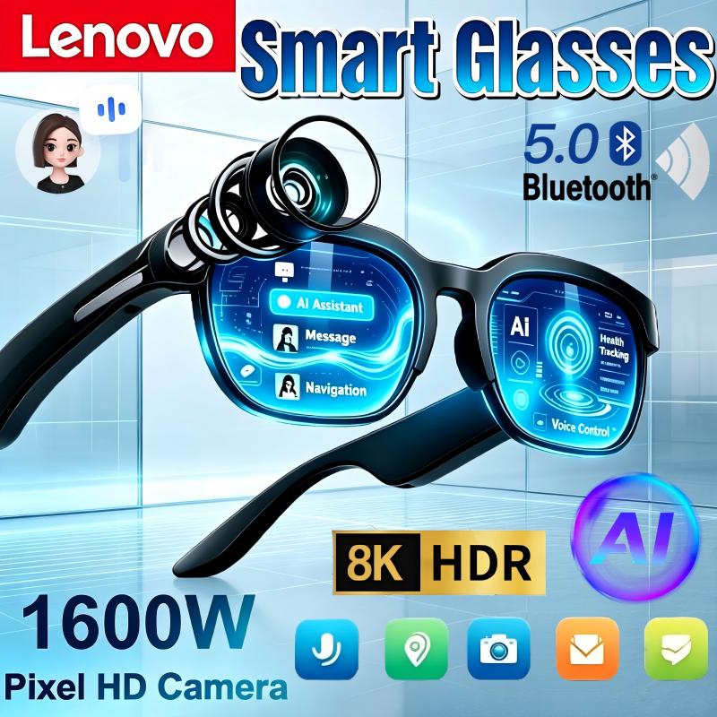 Kacamata Pintar Lenovo 8K HD A - Smart Home Ai ulasan dan harga