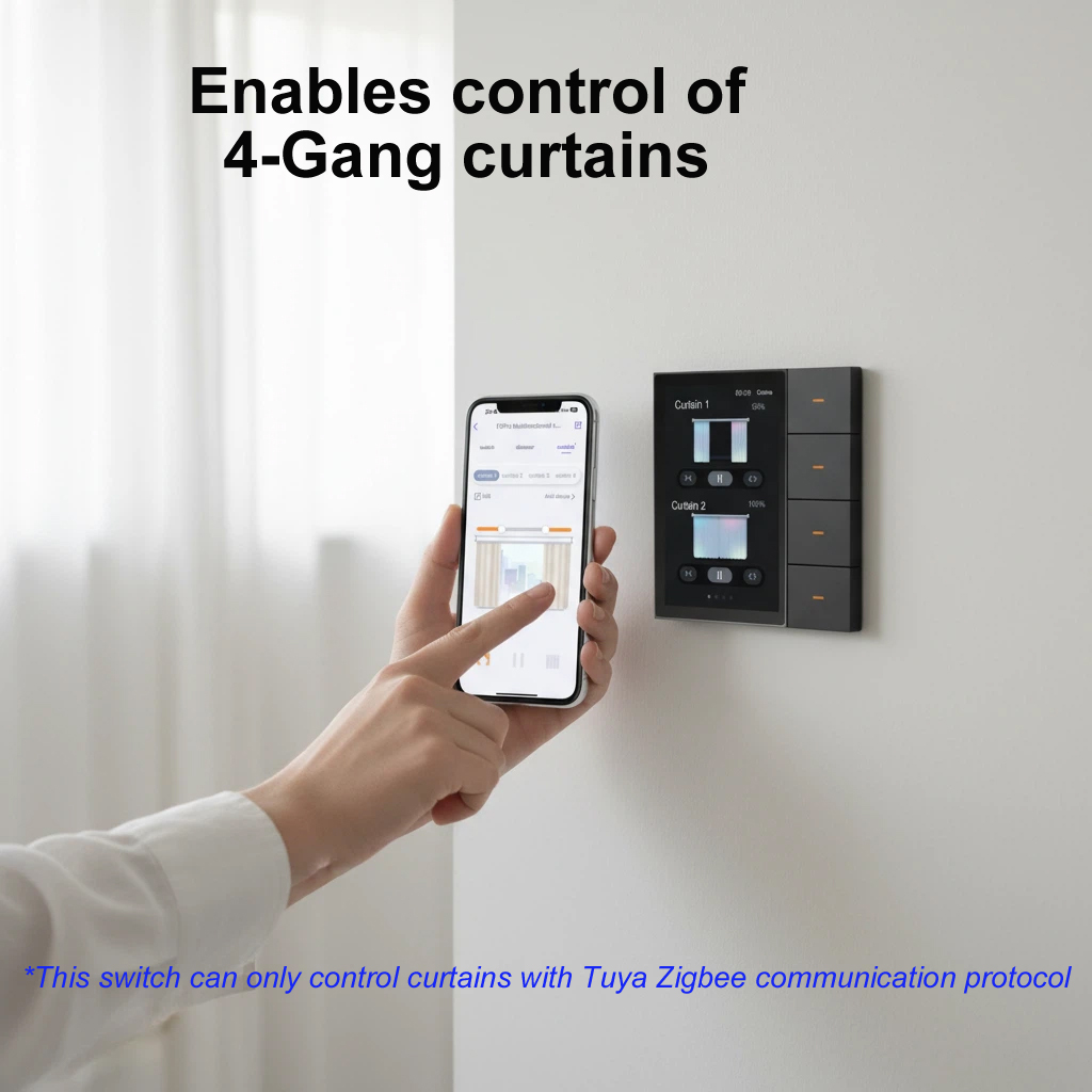 Panel Cerdas Tuya F3-pro ZigBe - Smart Home Device ulasan dan harga