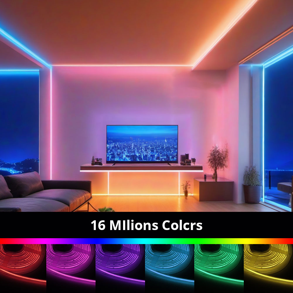 Zemismart lampu Strip Led COB, - Wifi Led Dimmer ulasan dan harga