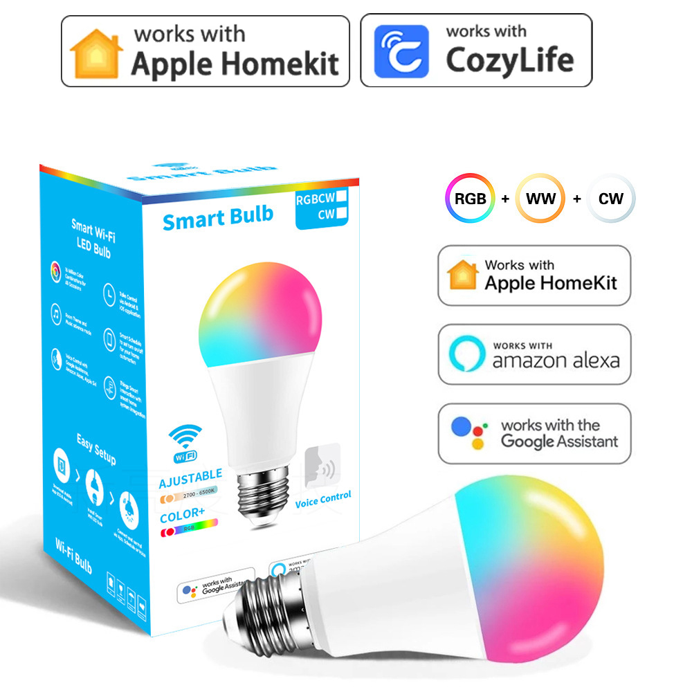 Lampu rumah WiFi 9W, lampu cah - Wifi Led Dimmer ulasan dan harga
