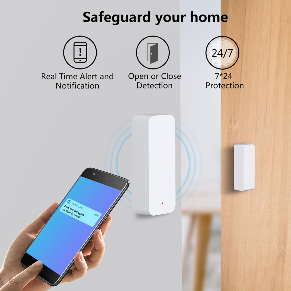 Sensor Kontak Jendela Pintu Tu - Smart Home Life ulasan dan harga