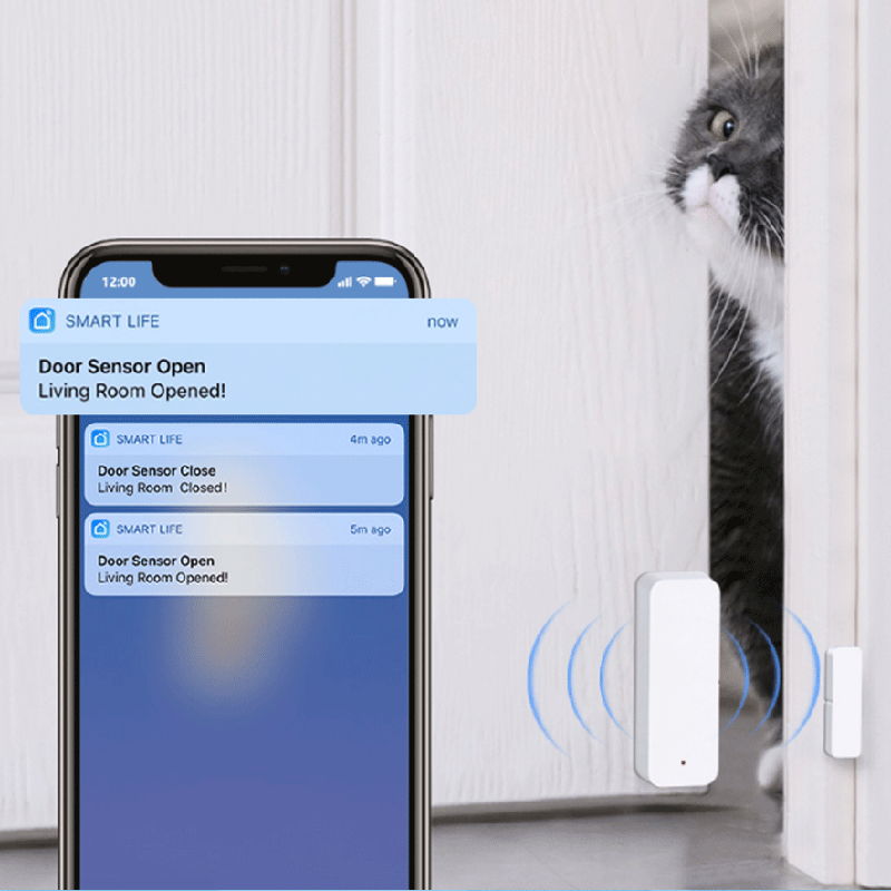 Sensor Kontak Jendela Pintu Tu - Smart Home Life ulasan dan harga