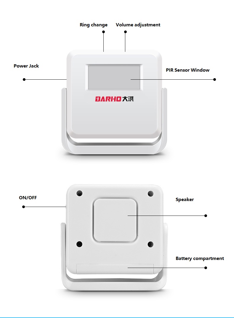 Darho bel pintu nirkabel cerda - Smart Home Market ulasan dan harga
