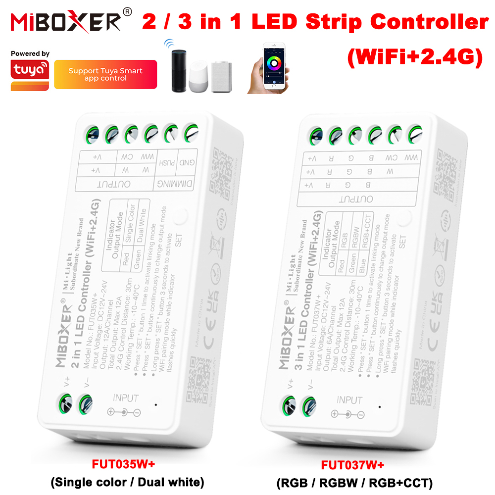 Miboxer FUT035W + 2In1 FUT037W - Wifi Led Dimmer ulasan dan harga