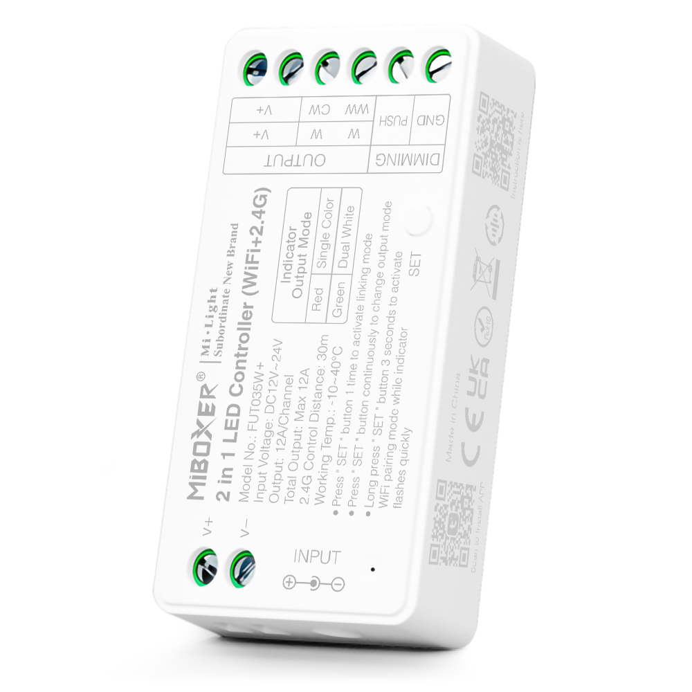 Miboxer FUT035W + 2In1 FUT037W - Wifi Led Dimmer ulasan dan harga