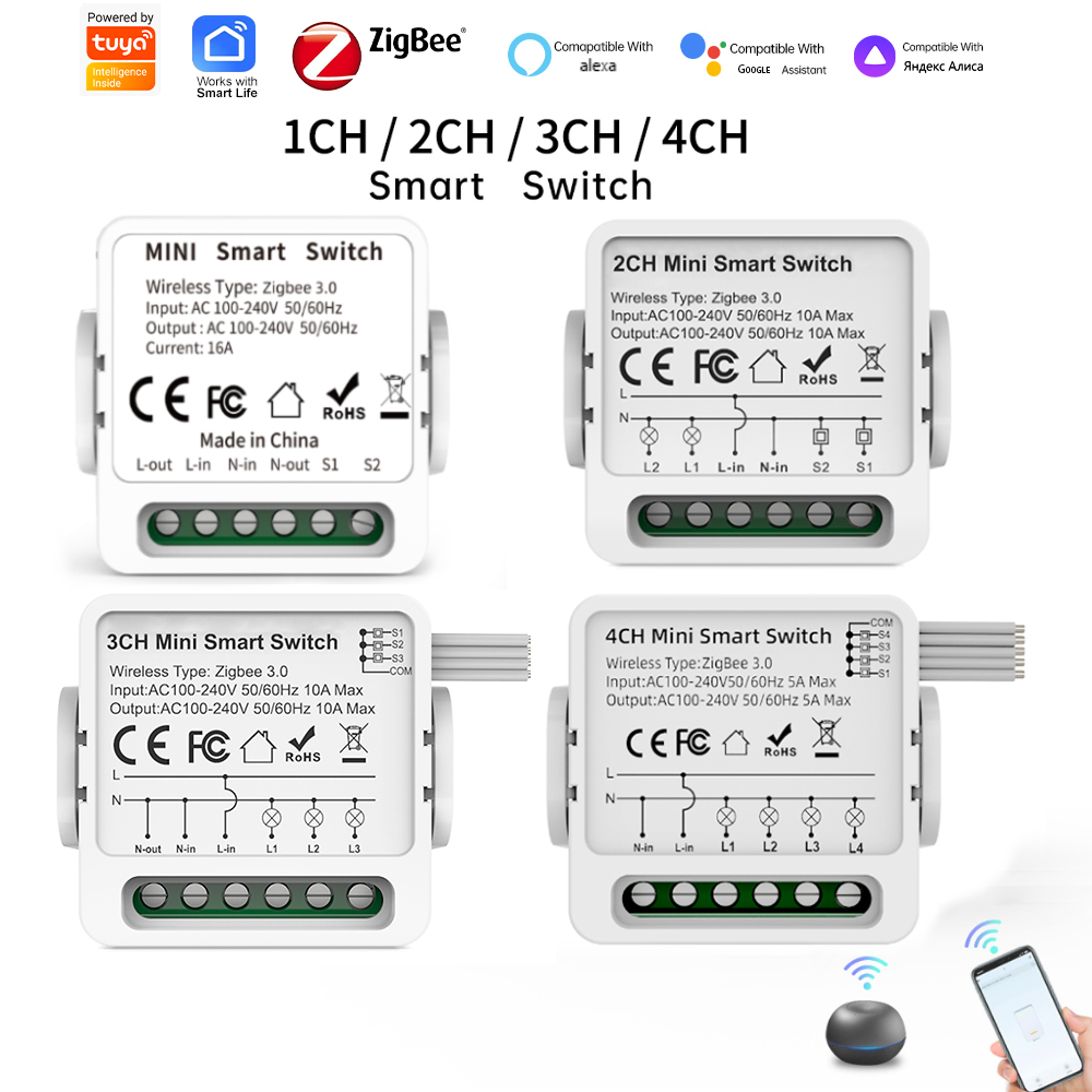 Tuya Zigbee 3.0 Smart Switch 1 - Smart Home Life ulasan dan harga
