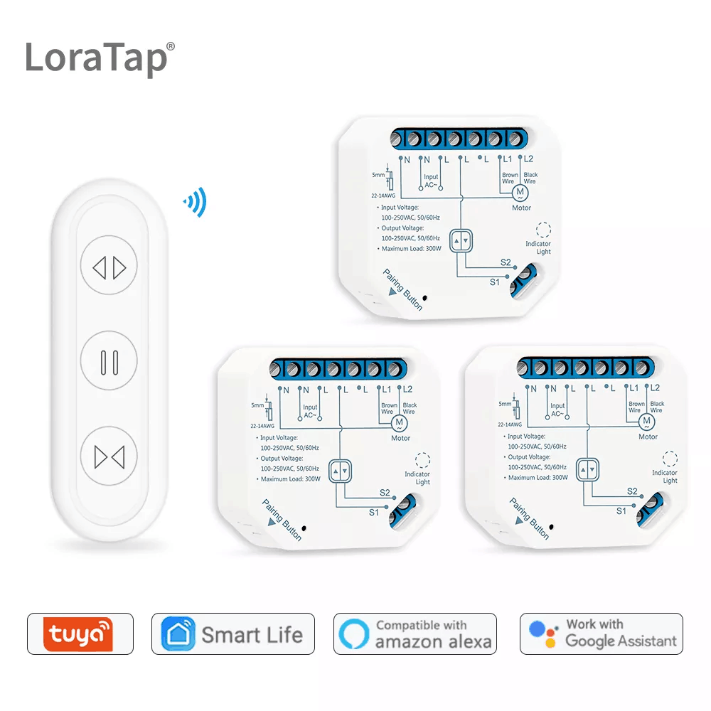 Tuya Modul Sakelar Tirai Hidup - Smart Home Blinds ulasan dan harga
