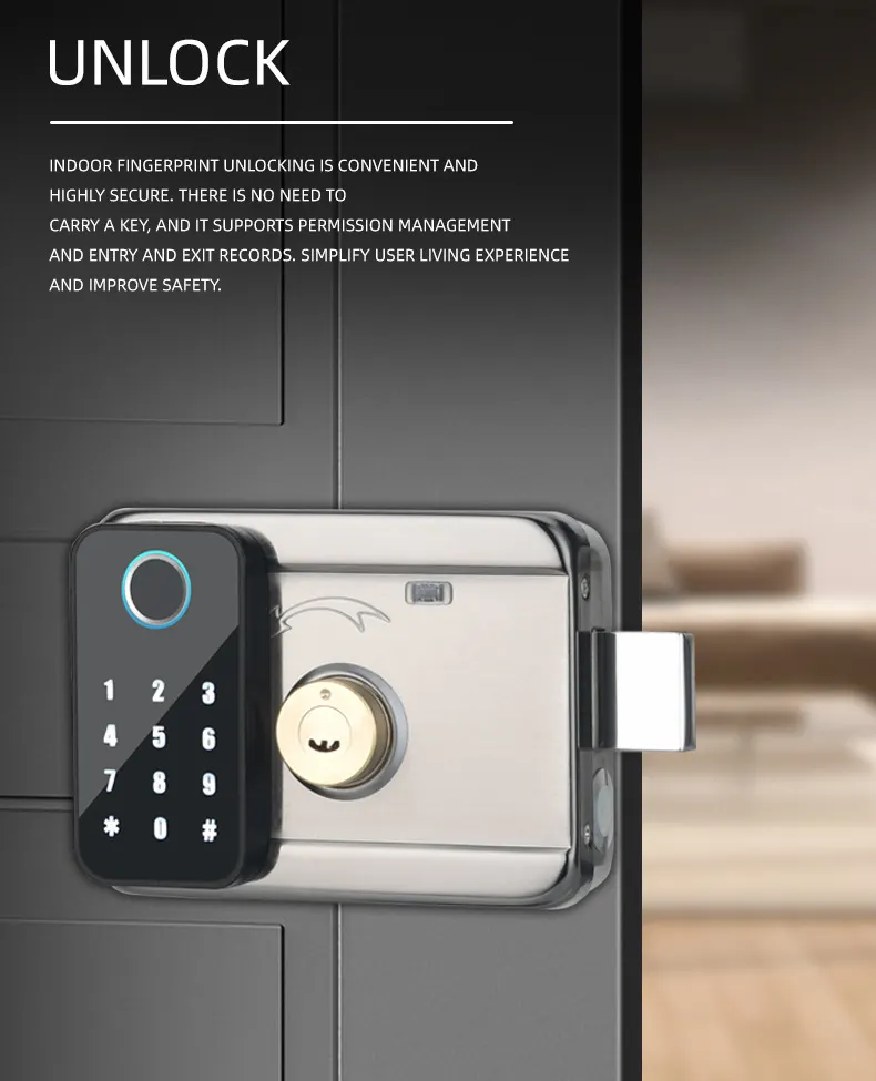 TYSH Tuya Kunci Pintu Cerdas J - Smart Home Ezviz ulasan dan harga