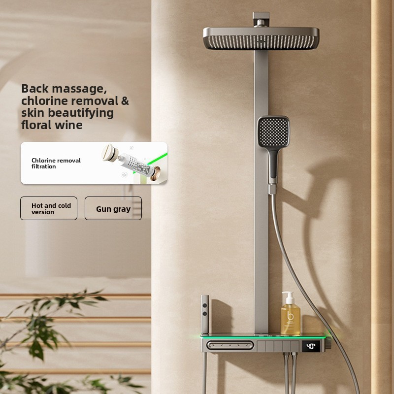 Set Shower Tembaga dengan Laya - Smart Home Display ulasan dan harga