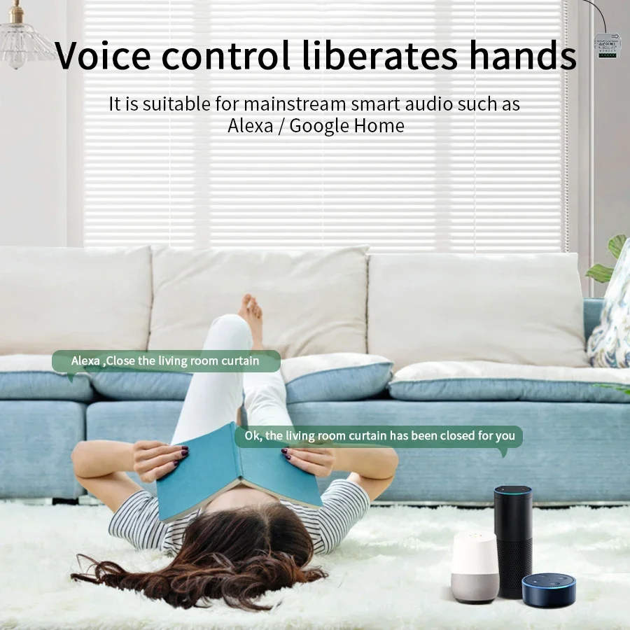 Saklar pintar Wifi Tuya, denga - Smart Home Blinds ulasan dan harga