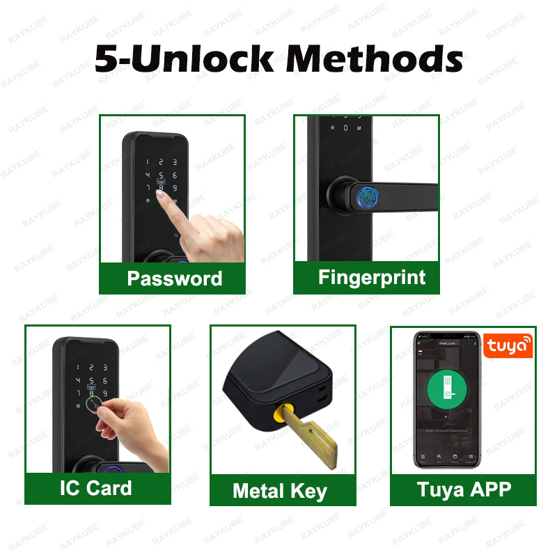 RAYKUBE kunci pintu biometrik  - Smart Home Ezviz ulasan dan harga