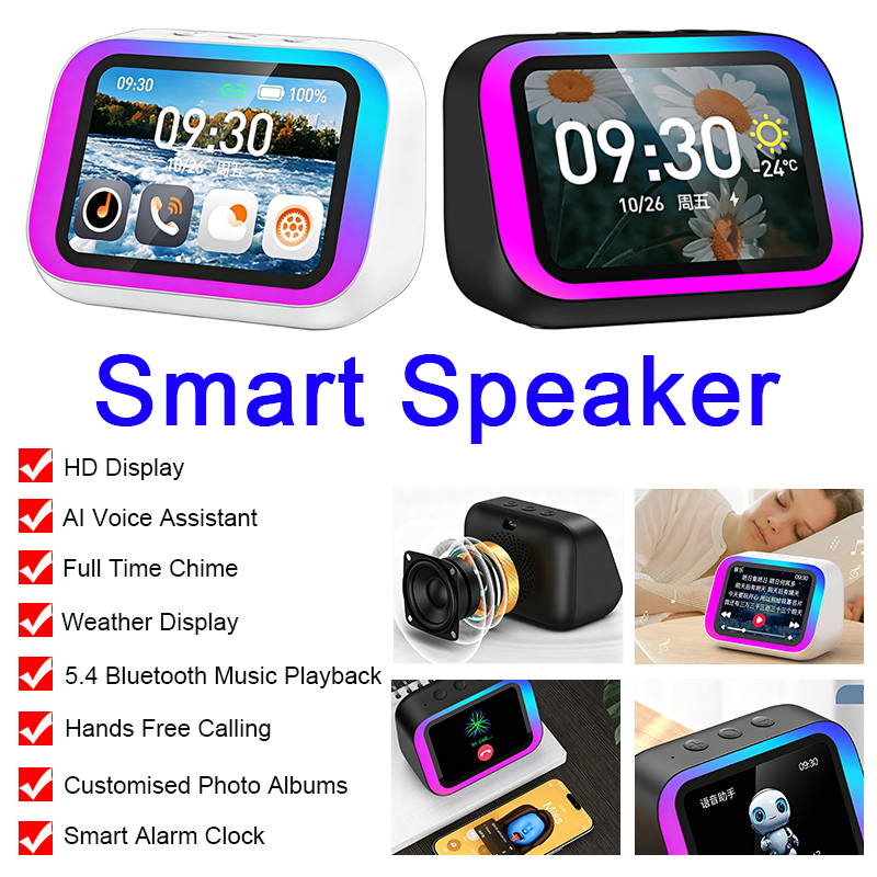 Speaker Nirkabel Pintar TF26 P - Smart Home Display ulasan dan harga