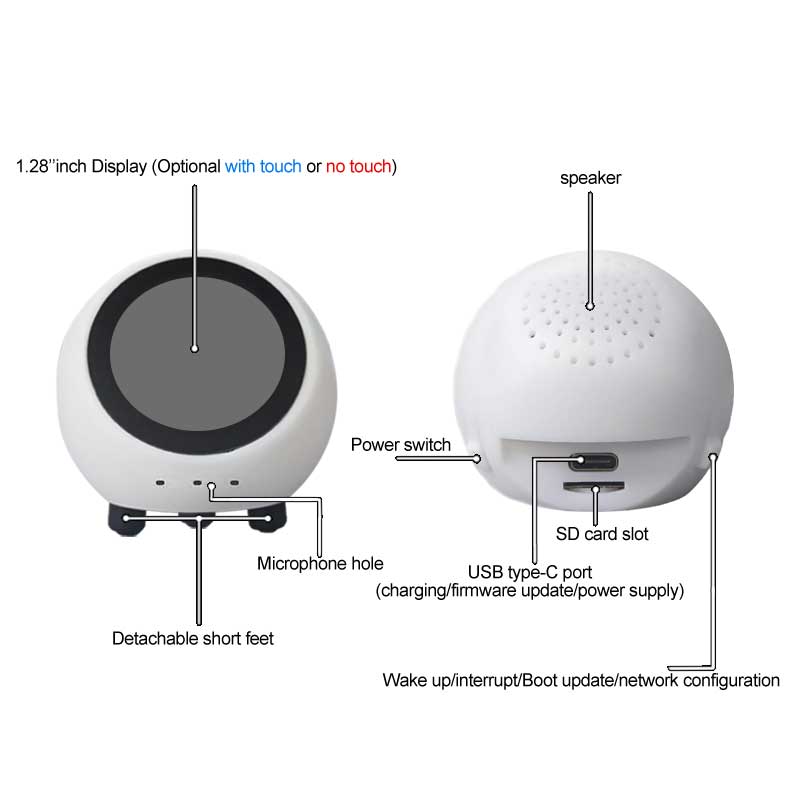 ESP32 S3 1.28 Inci N16R8 Papan - Smart Home Features ulasan dan harga