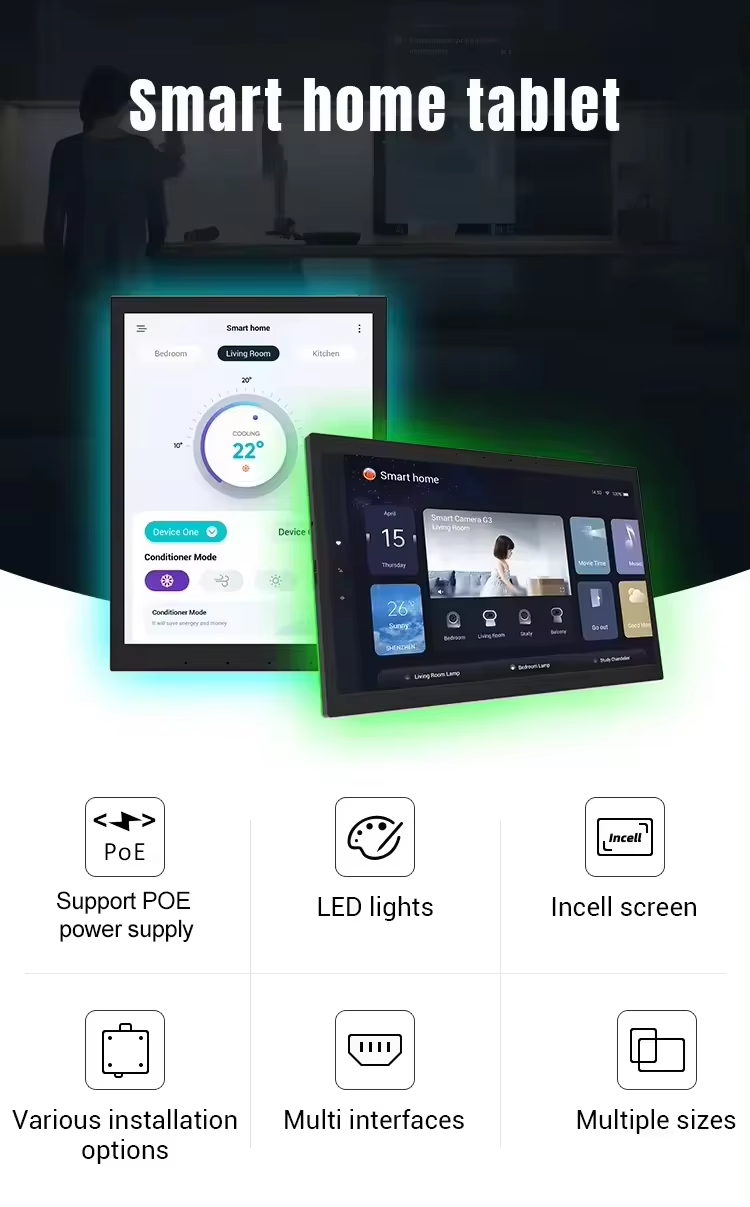 Tablet Android POE 10.1 inci 2 - Smart Home Mqtt ulasan dan harga