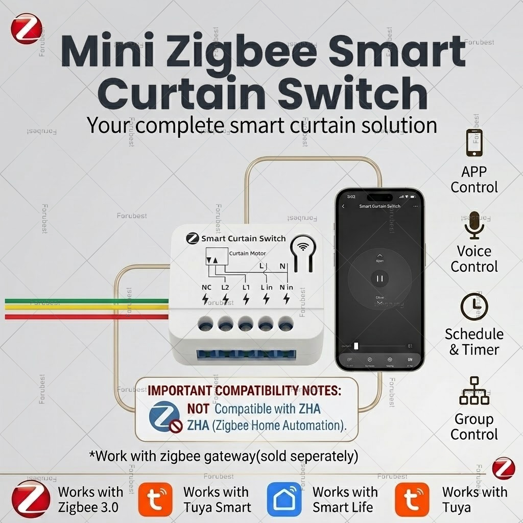 Modul Sakelar Tirai Pintar Zig - Curtain Motor ulasan dan harga