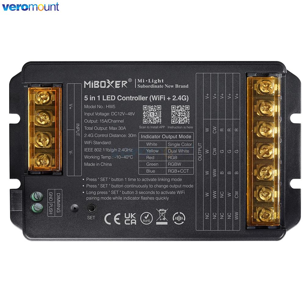 MiBoxer HW2 HR2 HZ2 2 in 1 HR5 - Wifi Led Dimmer ulasan dan harga