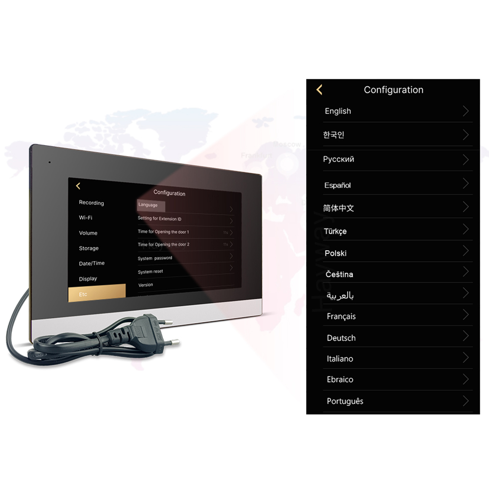 Sistem interkom rumah 1080P, b - Smart Home Ezviz ulasan dan harga