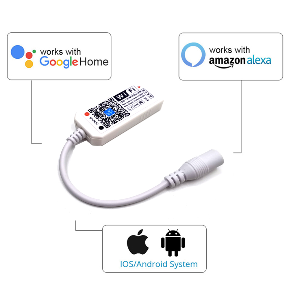 Magic Home DC5V 12V 24V Blueto - Wifi Led Dimmer ulasan dan harga